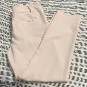 Alice + Olivia Blush Straight Leg Pants